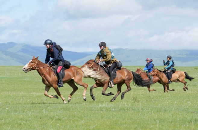 July Mongol Derby underway