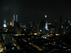 Hotel View at Night