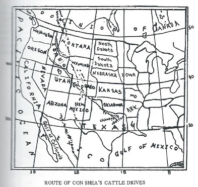 Cattle Drive Map