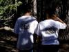 The back of Bob and crewpersons shirts.
