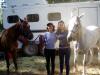Amy and Lisa Schneider. They thought it would be neat todo the ride in it's 50th year.